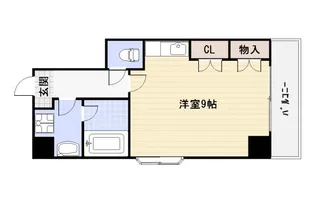 和光麻里布レジデンス弐番館【6階】の間取り