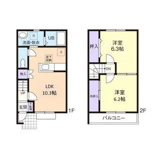 La corte IIの間取り