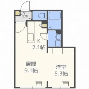 Comfort City【3階】の間取り