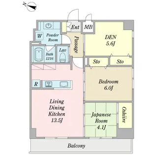 メゾン ド ソレイユ【3階】の間取り