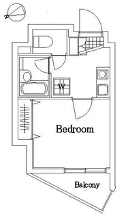 東京都新宿区下落合4【マンション】の間取り