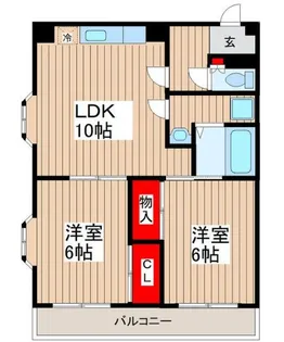 ホワイトコートIII【8階】の間取り