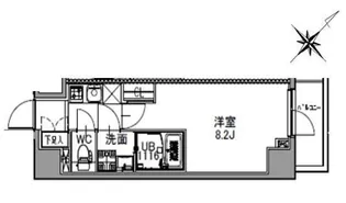 S RESIDENCE王子west【10階】の間取り