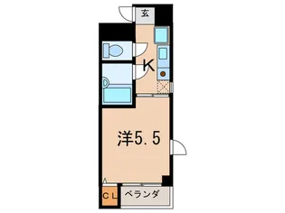 蒼光ビル【4階】の間取り