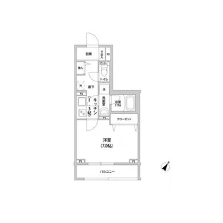 felicity【1階】の間取り