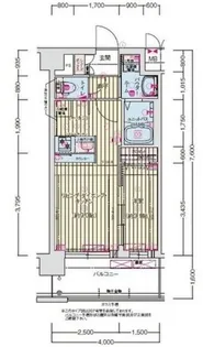 大阪府大阪市都島区都島南通1【マンション】の間取り