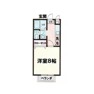 ベルフラワー【1階】の間取り