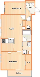 Gran Strada【2階】の間取り