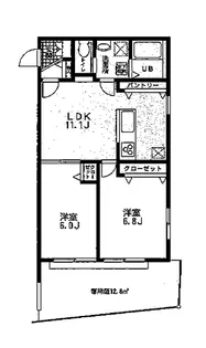 神奈川県川崎市川崎区大島上町【アパート】の間取り