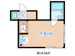 和田ハイツ相生町【2階】の間取り
