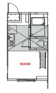 ヒルズ山手IV【1階】の間取り