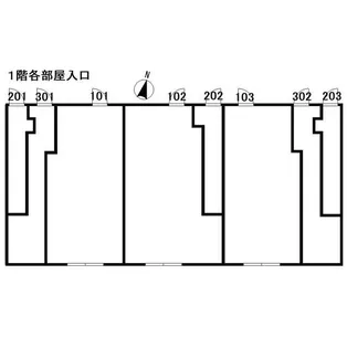 東京都中野区中央3【アパート】の外観