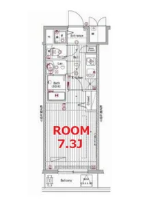 神奈川県横浜市港北区新横浜1【マンション】の間取り