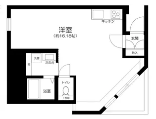 西大井テラスの間取り