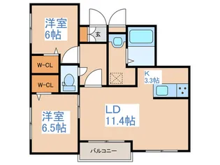 Stellar Grow【3階】の間取り