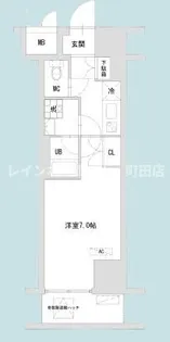 TLRレジデンス町田【4階】の間取り