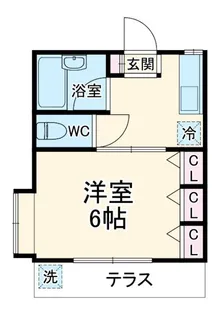 ドミール・有阪【2階】の間取り