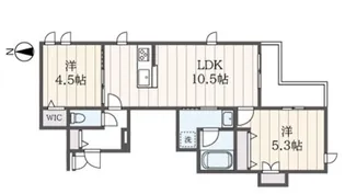 アイ・クミロン【3階】の間取り