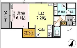 D Paina 保土ケ谷【2階】の間取り