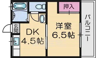 生沢ハイツ【3階】の間取り