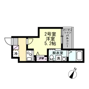 メレ小田急相模原【2階】の間取り