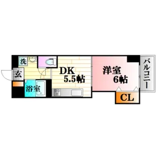 ティアラ堺町【4階】の間取り