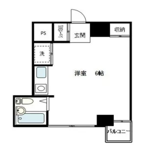 スカイコート後楽園第2【7階】の間取り