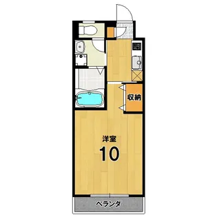 CasaGrande西賀茂【2階】の間取り