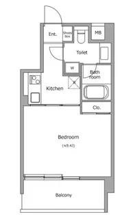 ヴォアラクテ西早稲田【5階】の間取り