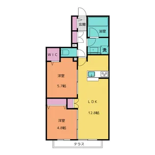 La Felicia【1階】の間取り