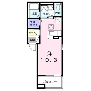 ピクシー【2階】の間取り