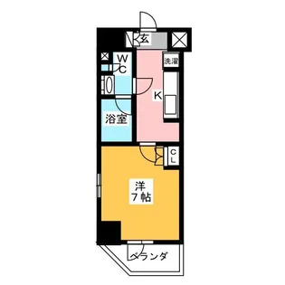 パークアクシス大塚ガーデンスクエア【2階】の間取り