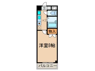 ランコントレYAGOTO【3階】の間取り