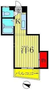 ハイツアキラ【2階】の間取り