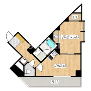 クリオ王子神谷弐番館【14階】の間取り