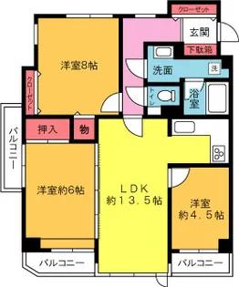 SKKビル茅ヶ崎ビル【2階】の間取り
