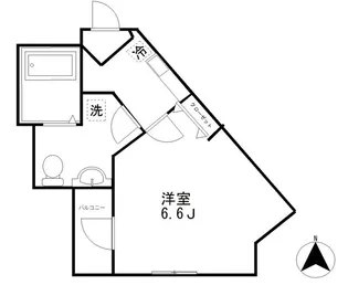 J&R八丁堀【9階】の間取り