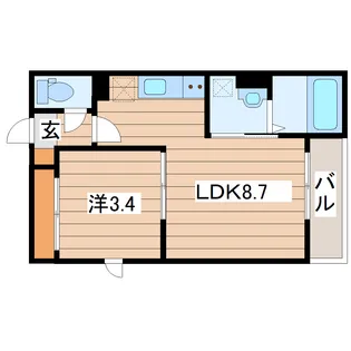 Forer平成【1階】の間取り