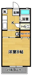 サンガーデン春日【2階】の間取り