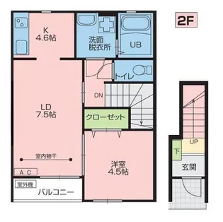 Bel Posto III【2階】の間取り