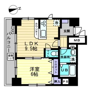 NICHIEI【3階】の間取り