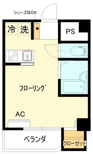 コーリンビル【3階】の間取り