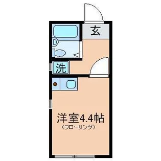 レット・イット・ビー【1階】の間取り