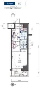リヴシティ浦和常盤壱番館【9階】の間取り