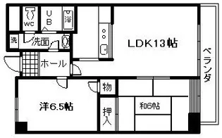 GREEN COURT【3階】の間取り