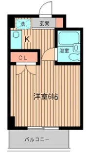 ラ・フェスタ白金【2階】の間取り