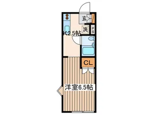 コーポ五香【2階】の間取り