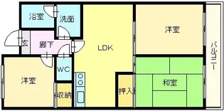 ネイティヴプレイスN’s【3階】の間取り