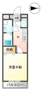 グレースフル【4階】の間取り