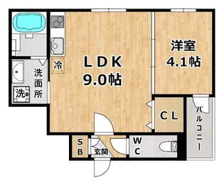 RKKエステート【3階】の間取り